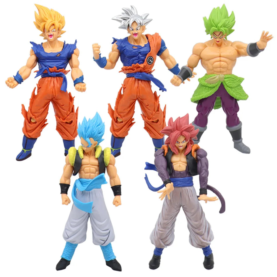 Dragon Ball Z Super Saiyan Goku Figurine – Premium Bandai Anime Collectible-0